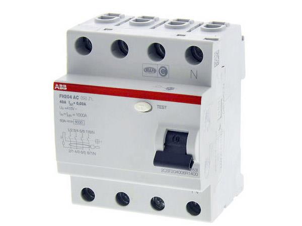 Aptomat ABB RCCB 4P 40A 100mA